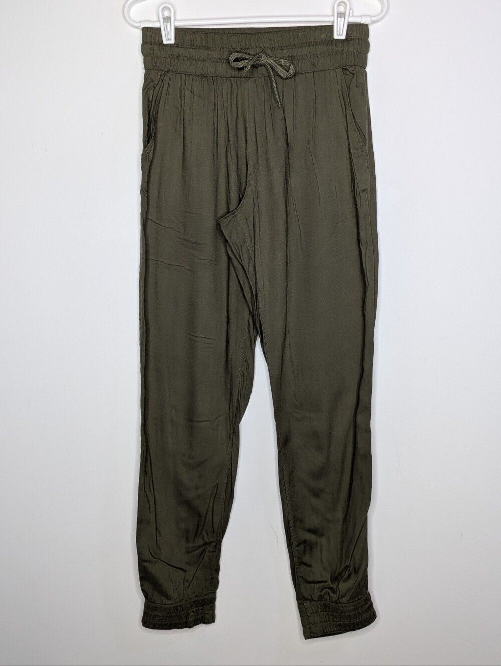 Sunday Best Aritzia Green Drawstring Jogger Lounge Pant S